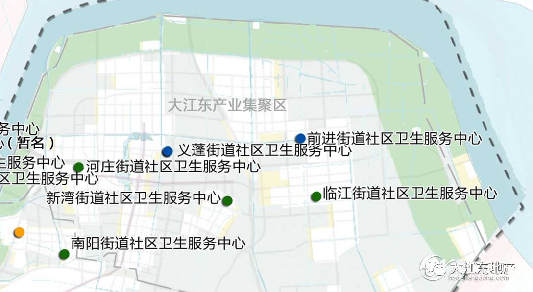 大江东规划预留4块综合医院用地杭州市区医疗卫生设施布局规划出炉