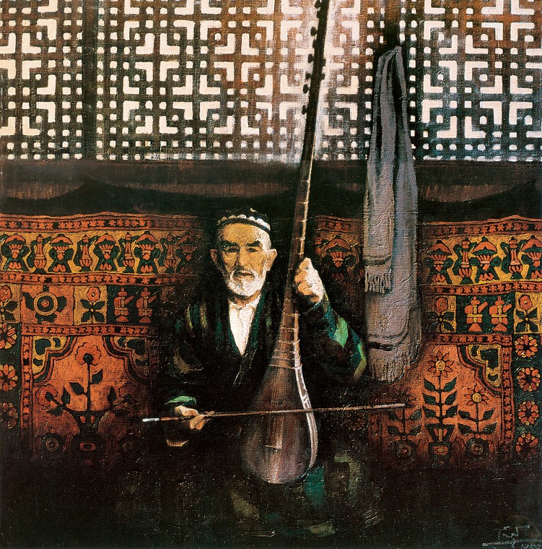 新疆画家阿布都克里木纳斯尔丁的油画作品欣赏