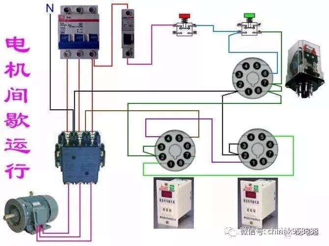 中国工控|54种电动机电气控制电路接线图