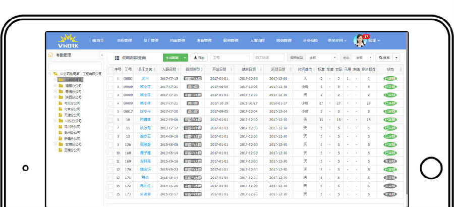 考勤数据纷繁杂乱?人事考勤管理系统帮助你