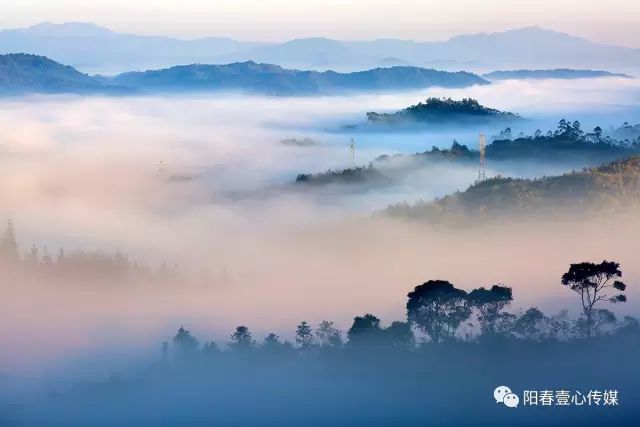 您所没看过美丽的阳春景色百里画廊水墨阳春