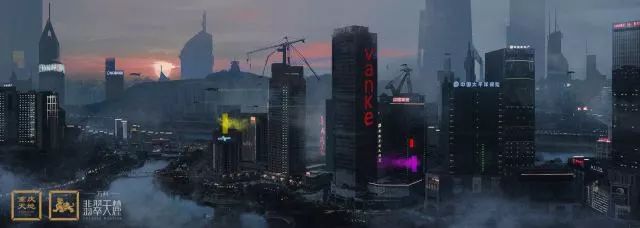 继3d魔幻城市之后,重庆再度用一组未来感的城市图片爆