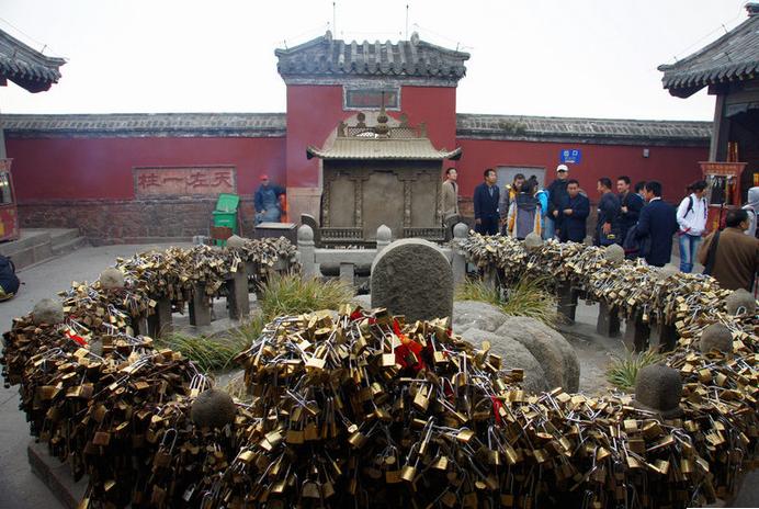 100年前的中国天下第一山和如今的中国天下第一山