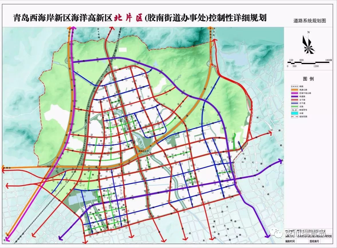 西海岸大规划海洋高新区中德生态园董家口等多处规划公布