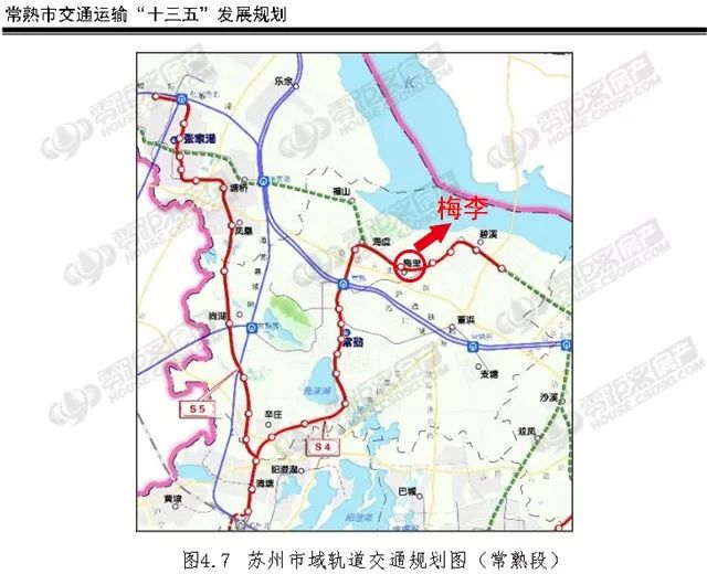 最新常熟s4线站点确定将新建医院和学校常熟这个地方要火了