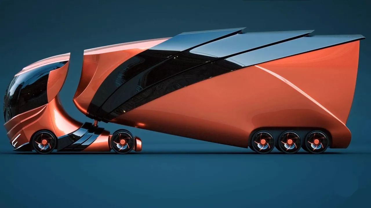 太炫酷了,苹果,奔驰发布概念卡车,百公里加速只要2秒!