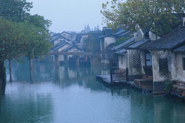 小桥,流水,烟雨,人家—水墨江南,烟雨乌镇