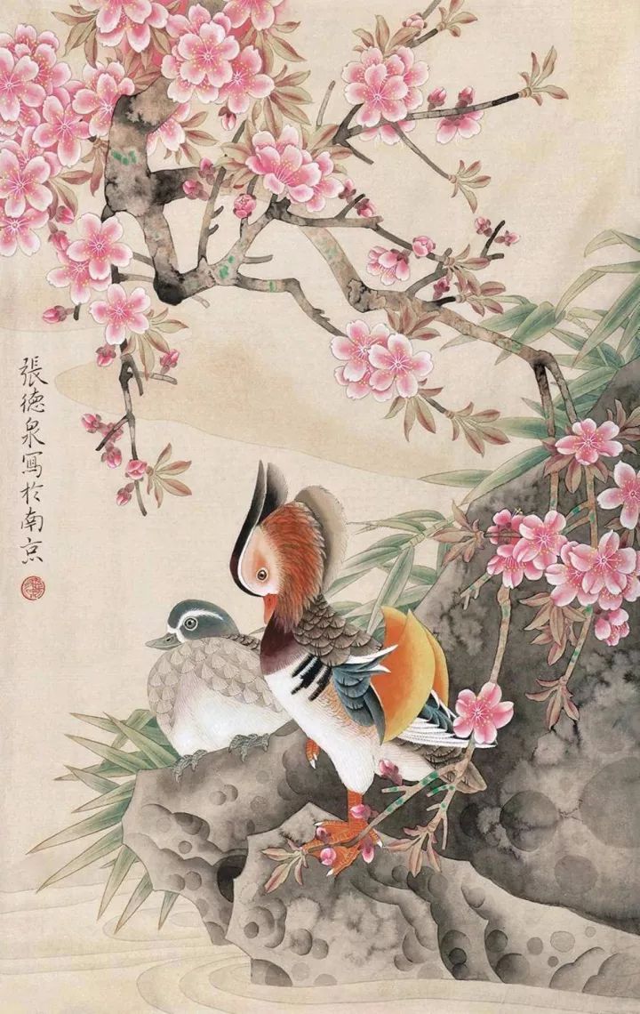 清新素雅|张德泉工笔花鸟画(110幅)