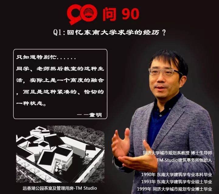 archtalk 院庆特辑—90年代后毕业校友访谈录:童明,何峻,葛文俊