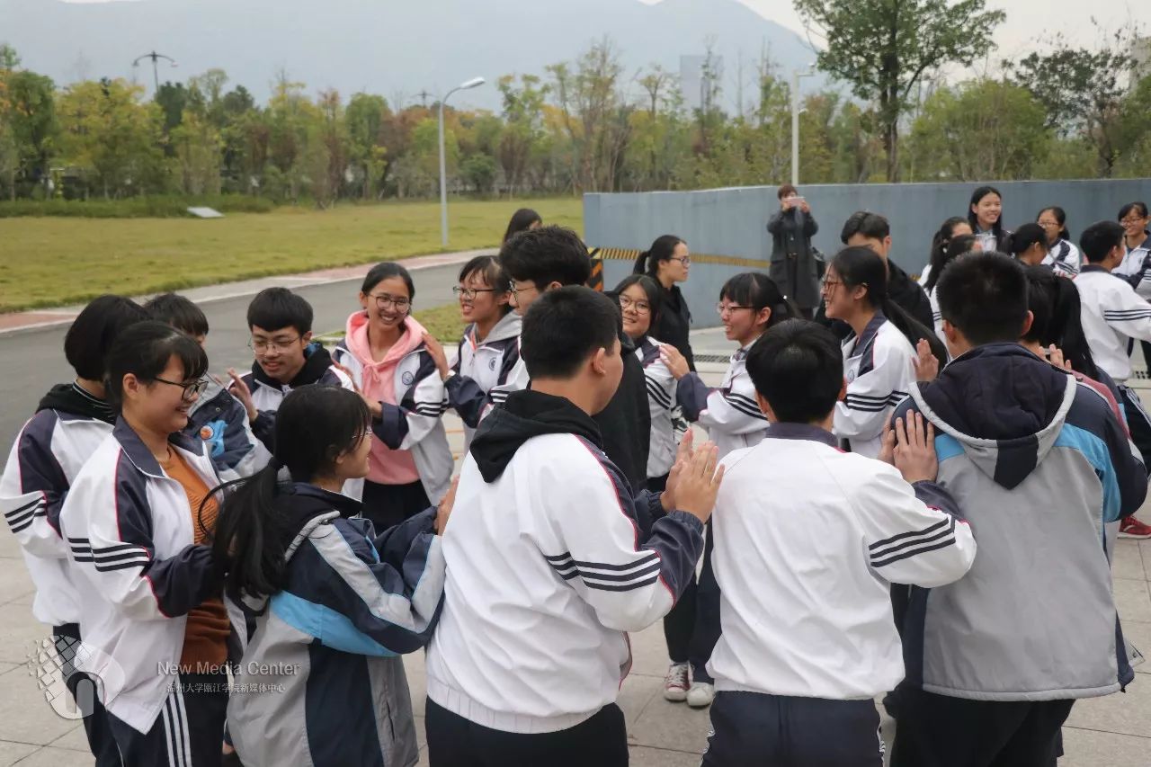 大罗山下友谊花开乐清市白象中学师生来我院交流学习