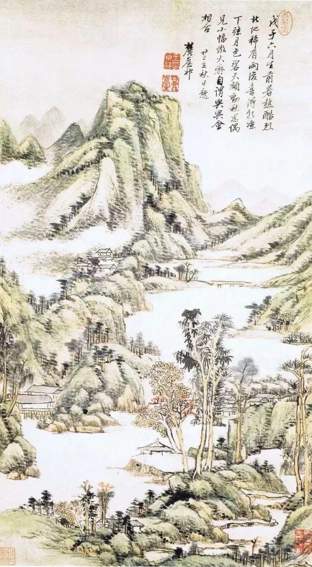 "清代四王"山水画:集古大成,笔墨高峰