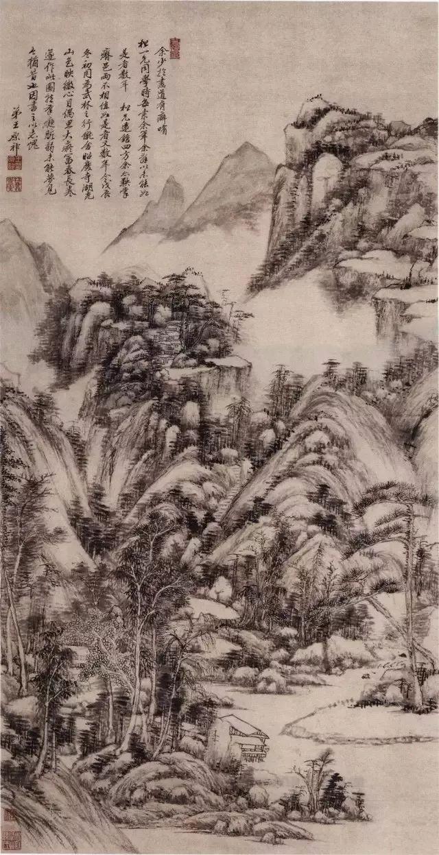 "清代四王"山水画:集古大成,笔墨高峰