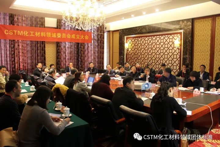 cstm化工材料领域委员会成立大会暨第一届年会在京胜利召开