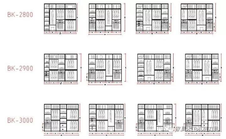 免费提供cad家具图库衣柜设计图轻松实现家具衣柜图绘制