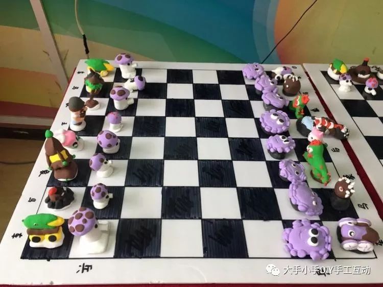 火星小学国际象棋——手工diy大比拼