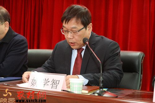 合阳县妇幼保健院院长姚学智在大会上致辞说到:合阳