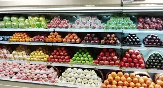 超市水果陈列技巧图解--果蔬超市店主福音
