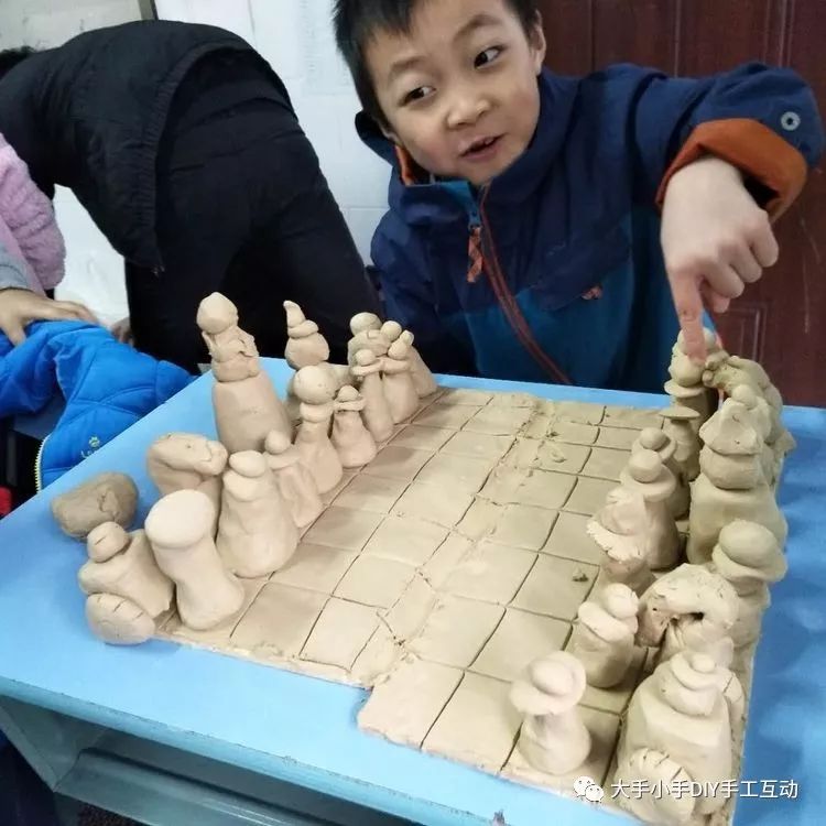 火星小学国际象棋——手工diy大比拼