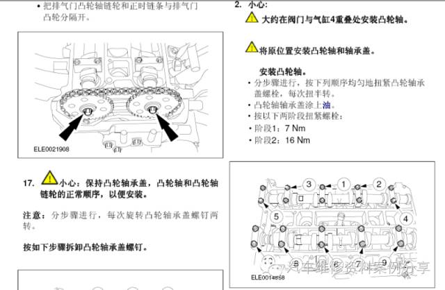 【汽车正时】福特福克斯正时标准更换步骤!