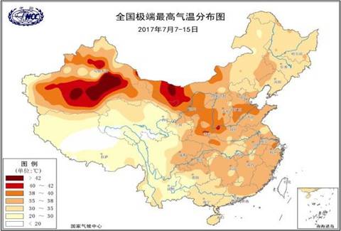 2017年中国十大天气气候事件评选备选事件