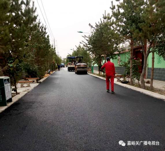 "千村美丽"示范村村组道路硬化工程部分路段