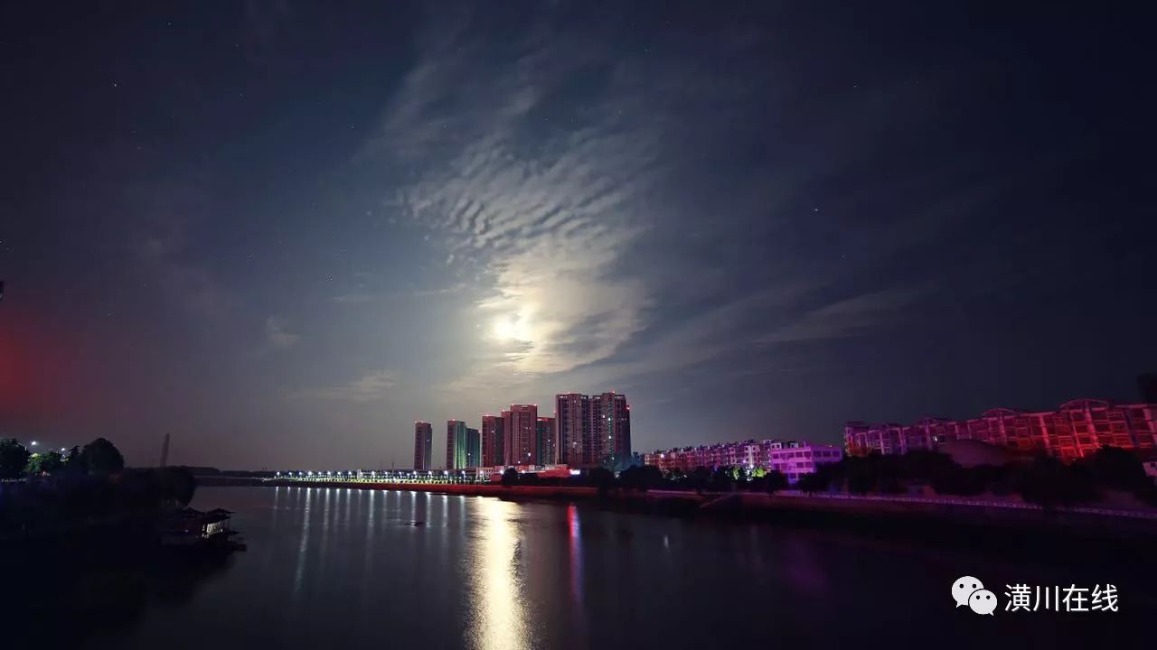 换个角度看潢川!大光州夜景实拍,简直太美了.