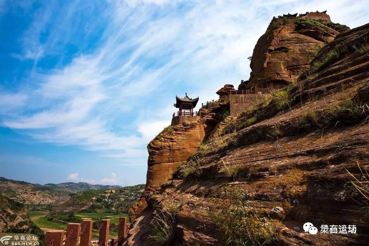 志丹永宁古寨--继雨岔大峡谷后,延安又一惊艳美景!