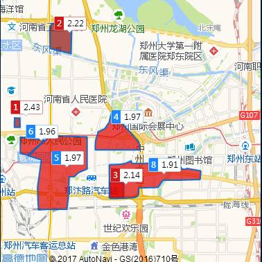 郑州拥堵排名新鲜出炉金水区最堵二七区笑了惠济区第一