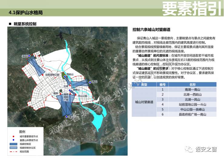 快看诏安县城景观风貌专项规划草案公告未来的诏安城太美了内附规划图