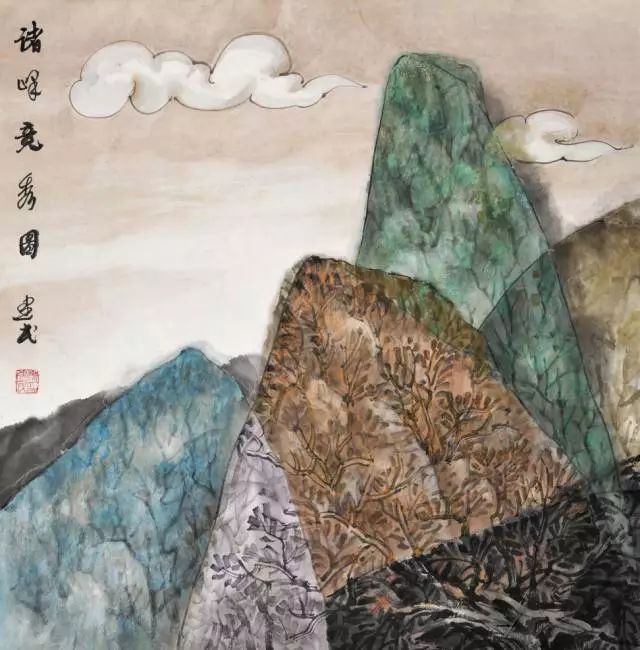 活动预告云梦山风萧建民中国画作品展12月1日举办