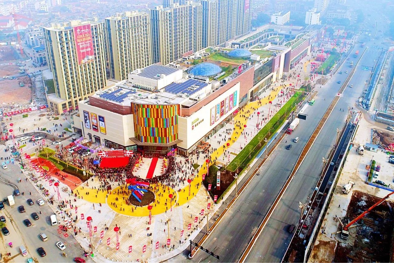 义乌宝龙广场盛大开业,一跃成为商业新名片.商业体量超8.