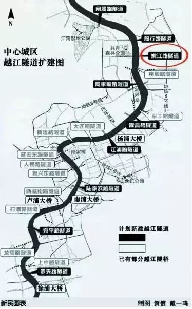 殷行路越江隧道,闸殷路越江隧道