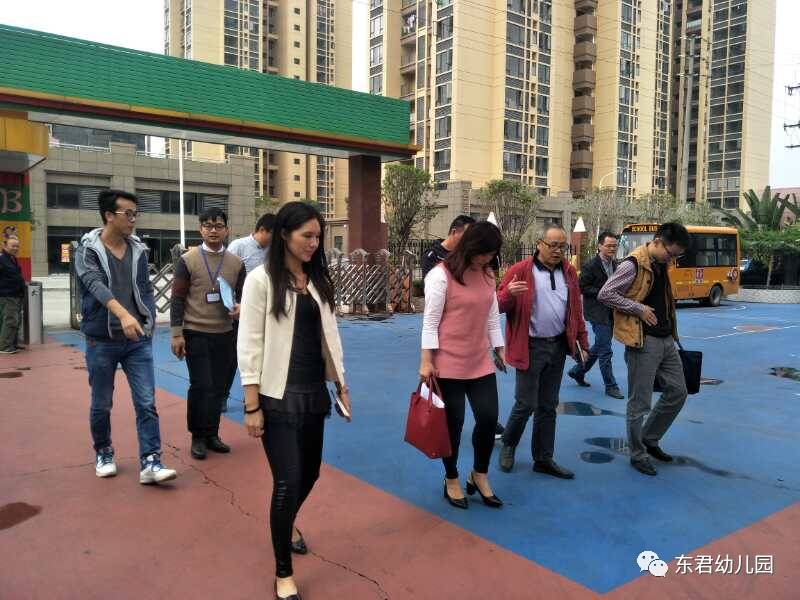 东豪教育东君幼儿园迎接市教育局领导工作检查