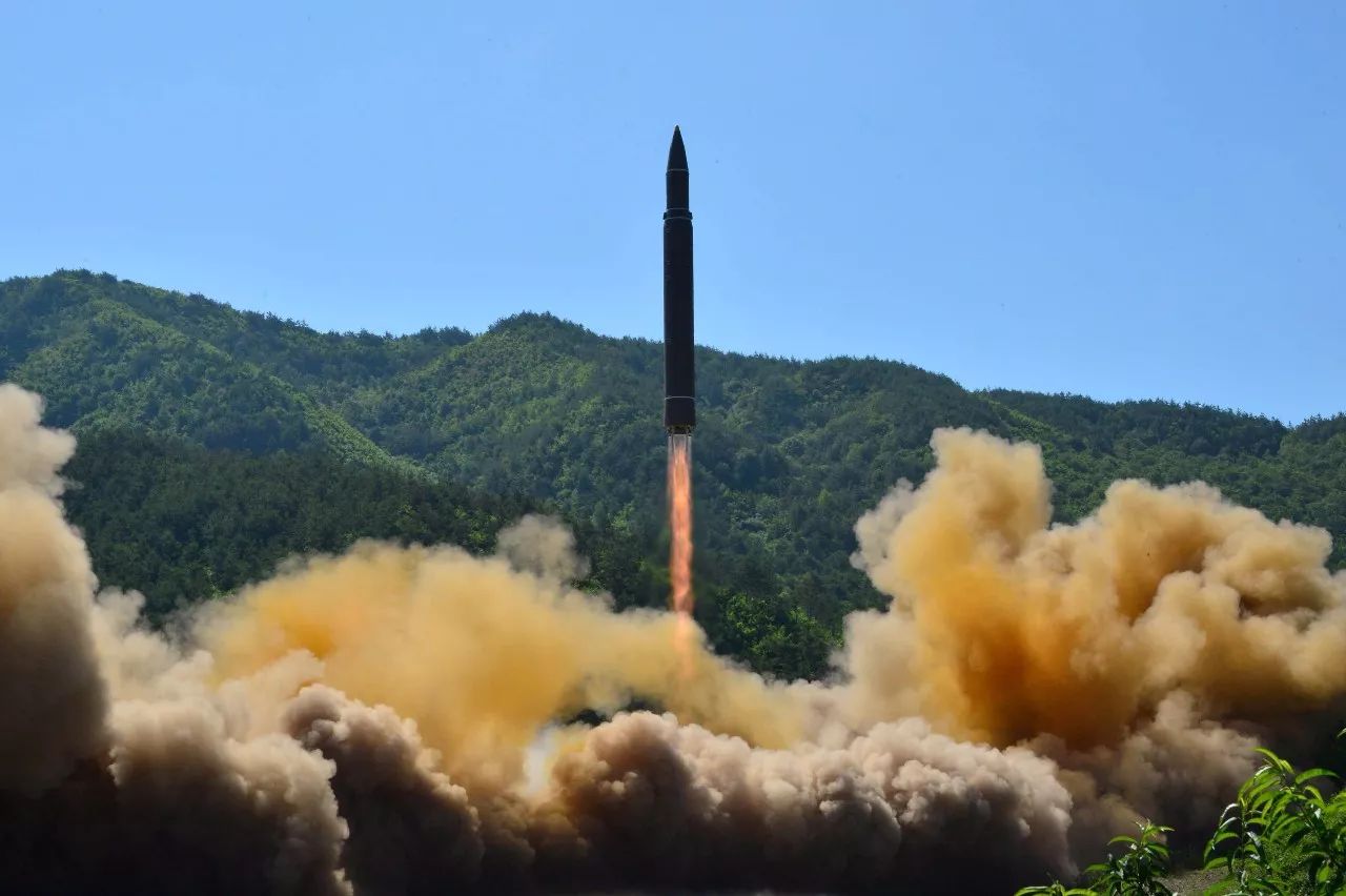 朝鲜今晨试射一枚洲际弹道导弹