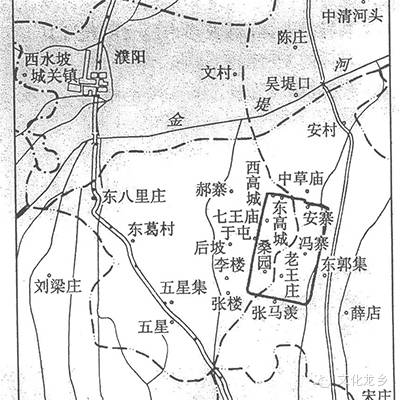 濮阳这个村子下面埋着一个古城你知道是哪里吗