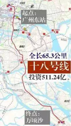 7,十八号线:快速联系广州市中心城区与南沙新区6,十二号线:加密市区线