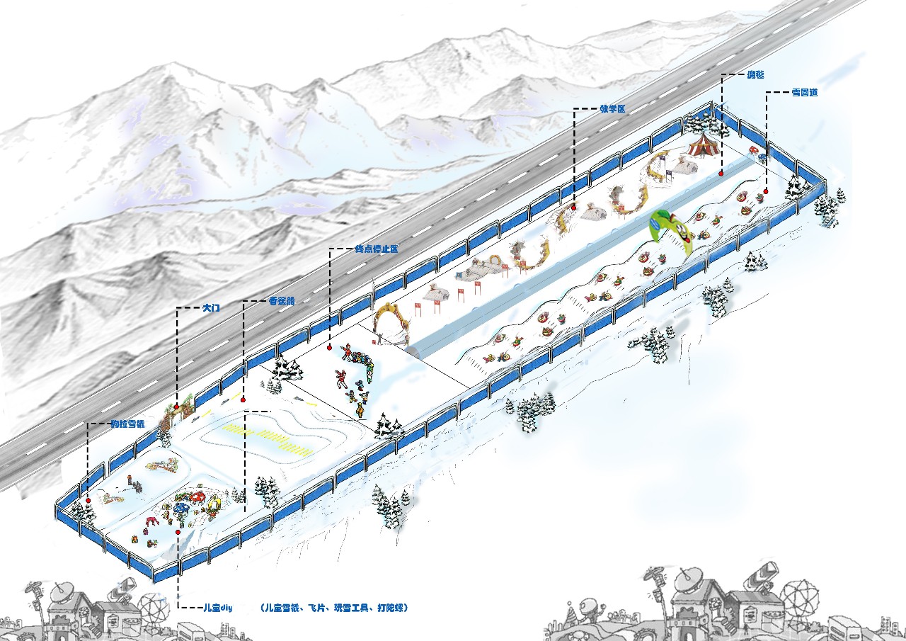 乌金山李宁国际滑雪场造雪实景第二弹来袭