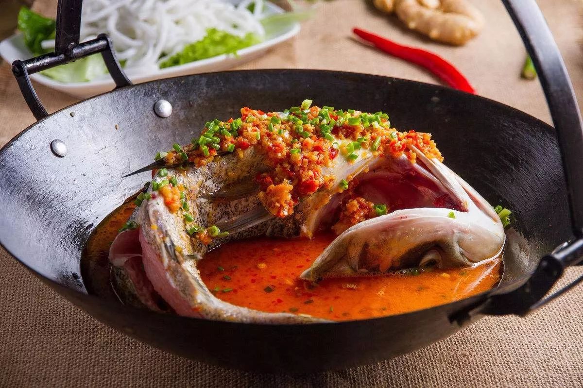 铁锅炖鱼头怎么做_铁锅炖鱼头的做法_豆果美食