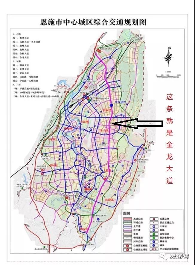恩施城区未来将形成 六纵五横三环交通网络 届时,恩施