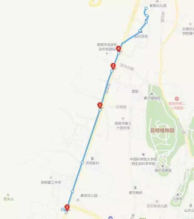 昆明最牛的9条公交线路,你知道哪些?