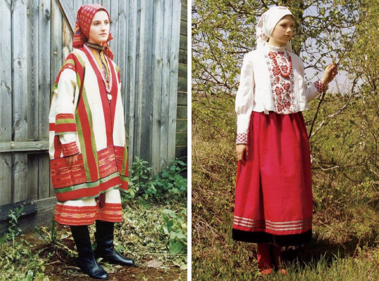 俄罗斯才不是只有套娃,战斗民族的传统服饰每一件都是
