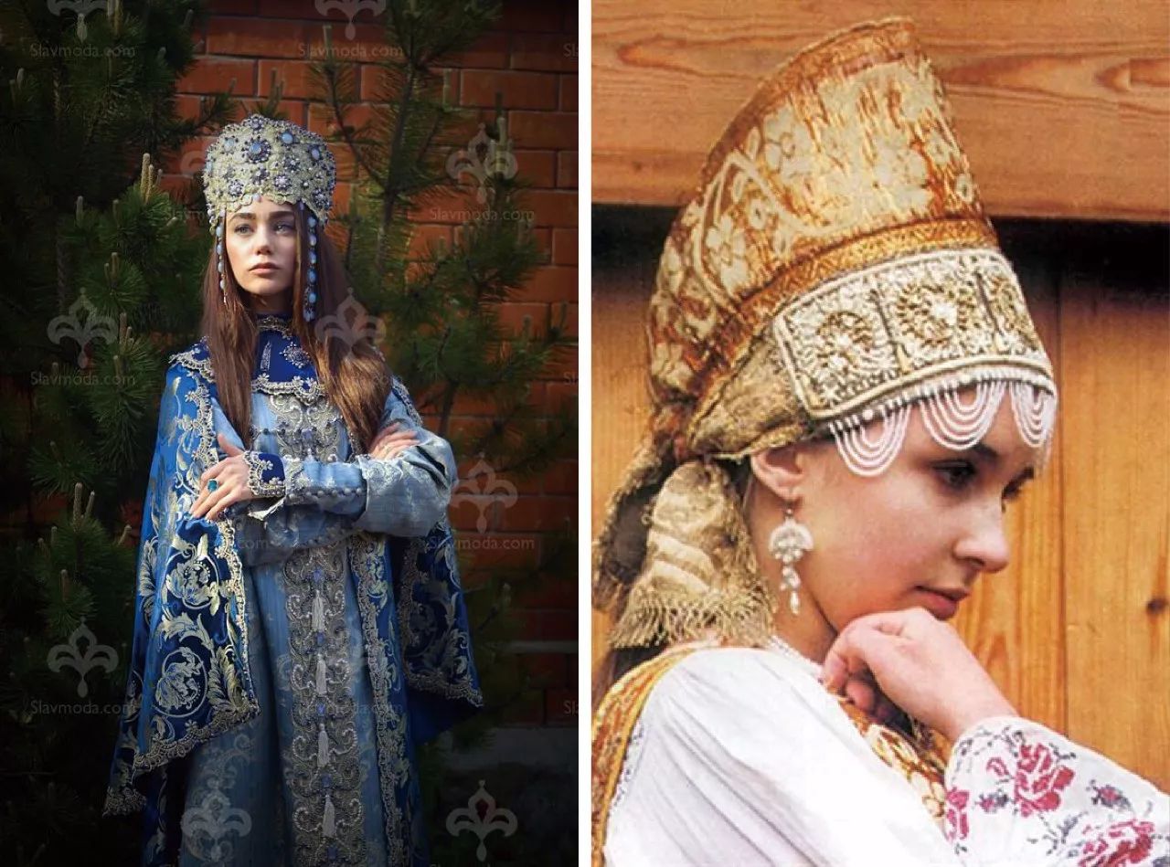 俄罗斯穿民族服饰女孩-中关村在线摄影论坛