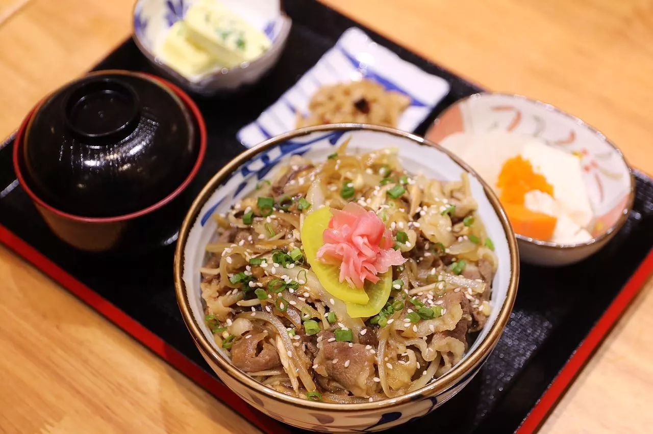 和风牛肉饭套餐