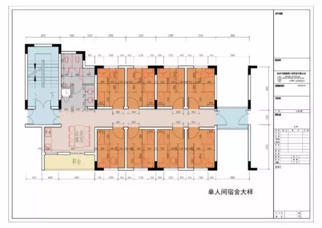 2号楼是单人间宿舍,其他均为双人间宿舍,共可容纳7500名学生入住.