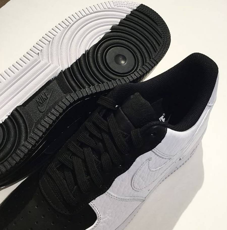 又是AF1！Nike Air Force 1 '07 Premium 黑白阴阳配色！_手机搜狐网