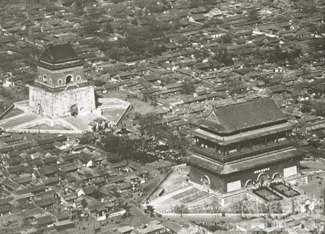 1946年北平珍贵老照片:想不到改造前的北京城是这样子