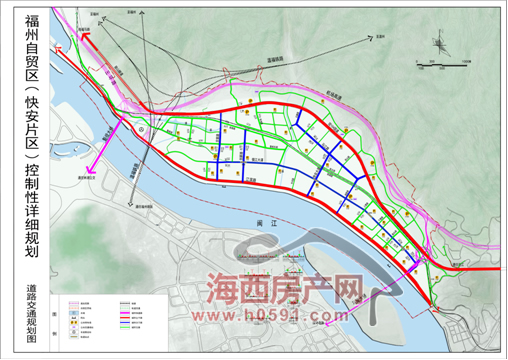 重磅福州自贸区长安快安马江片区控制性规划出炉