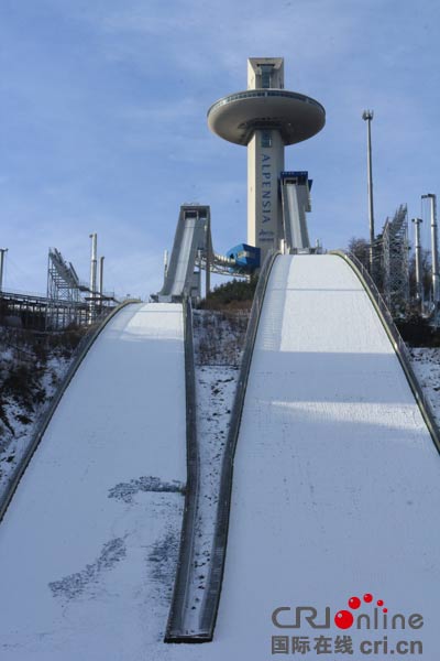 平昌冬奥会跳台滑雪场地阿尔卑斯西亚跳台滑雪中心