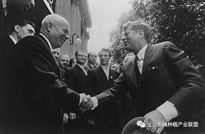 赫鲁晓夫和美国总统肯尼迪
