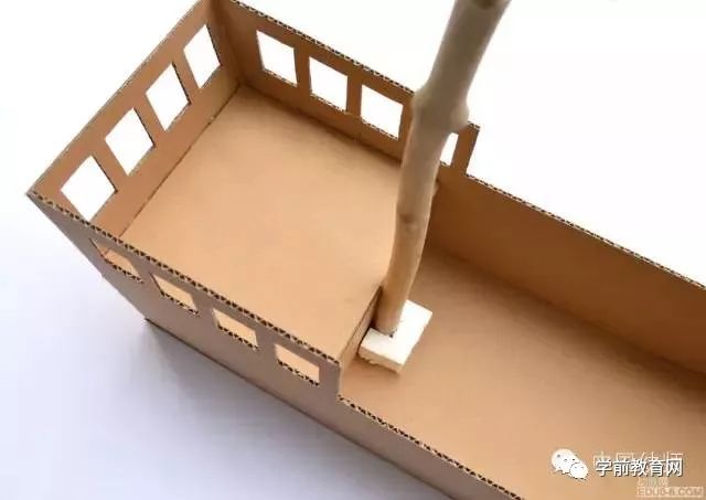创意手工超酷的纸盒海盗船详细步骤